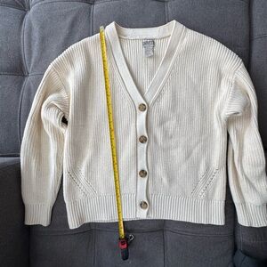 Duluth Trading Company cotton sweater cardigan (L)